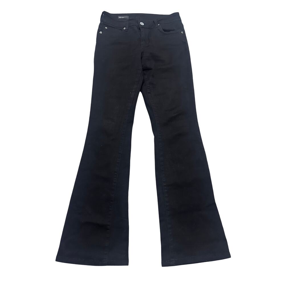 KUT FROM THE KLOTH Nicole Black Bootcut Flare Jeans High Rise Fab Ab Size 6